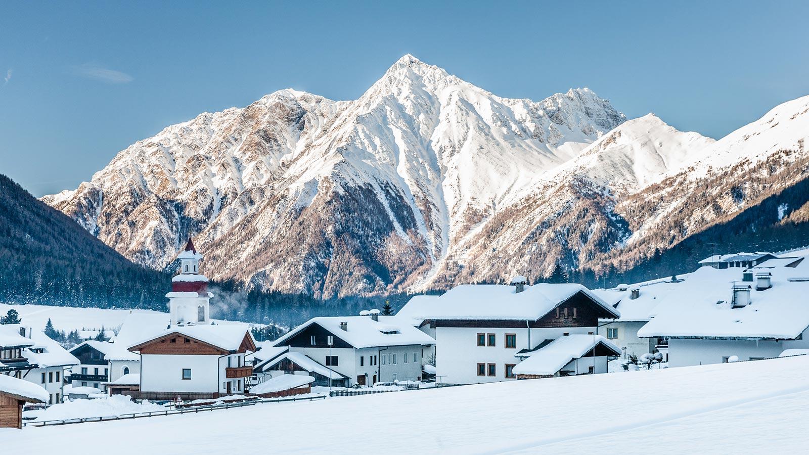 Der Bauernhof Ralserhof in Pfitsch im Winter
