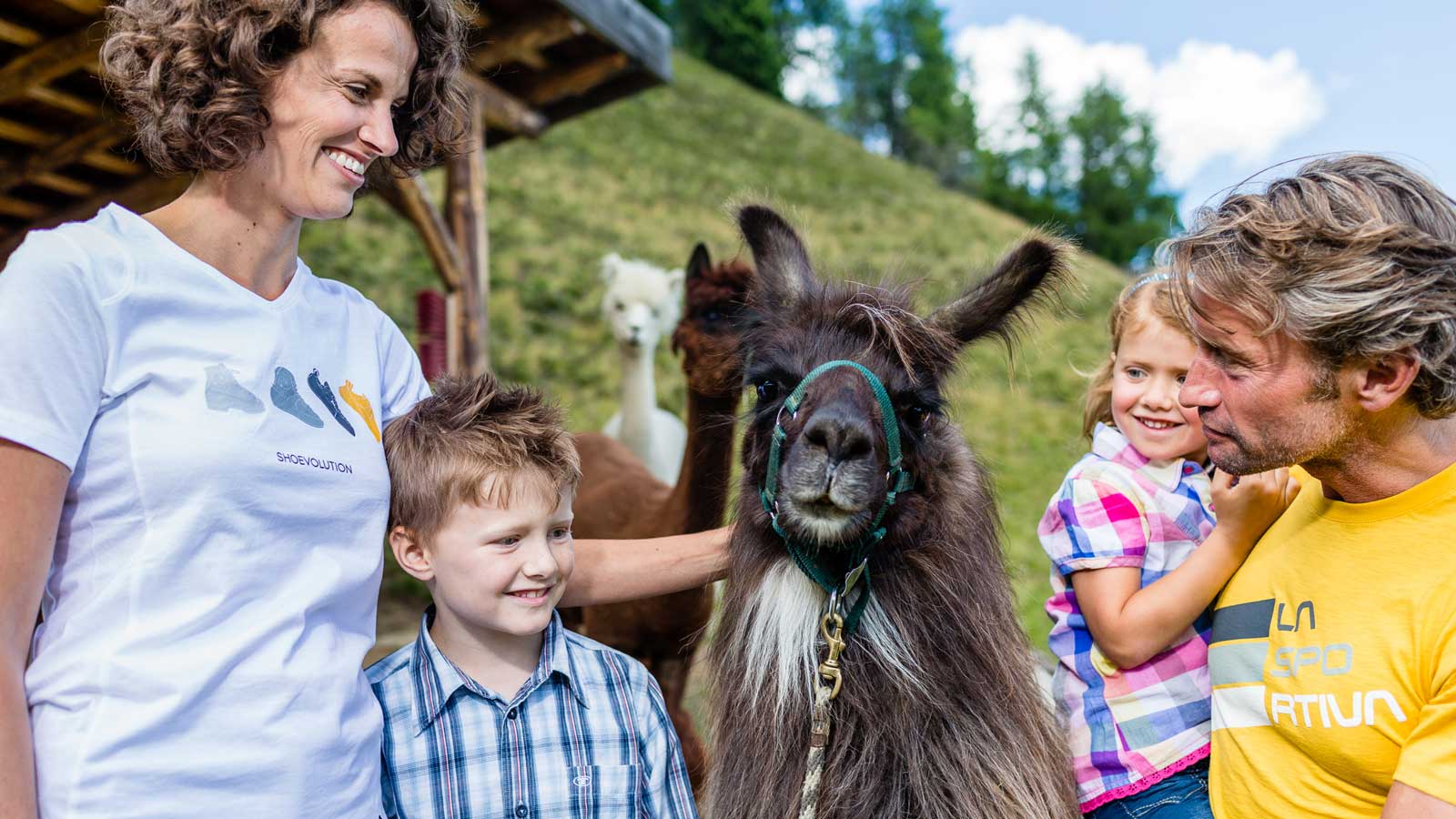 Tiere kennenlernen neben dem Ralserhof